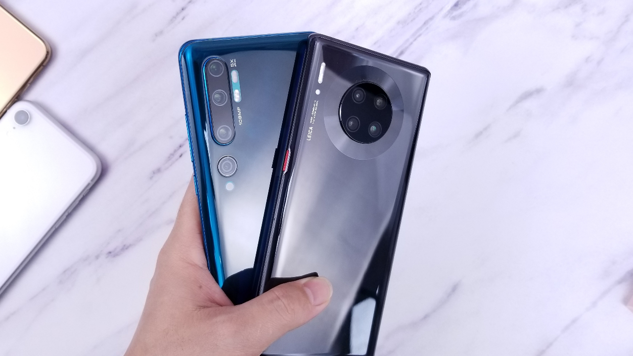一亿像素真有那么强?小米cc9Pro对比华为Mate30P!